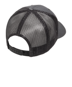 PNW Pine Leather Patch Trucker Hat - Mesh Back Snapback