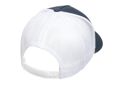 PNW Pine Leather Patch Trucker Hat - Mesh Back Snapback