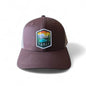 Banff National Park Embroidered Patch Snapback Trucker Hat