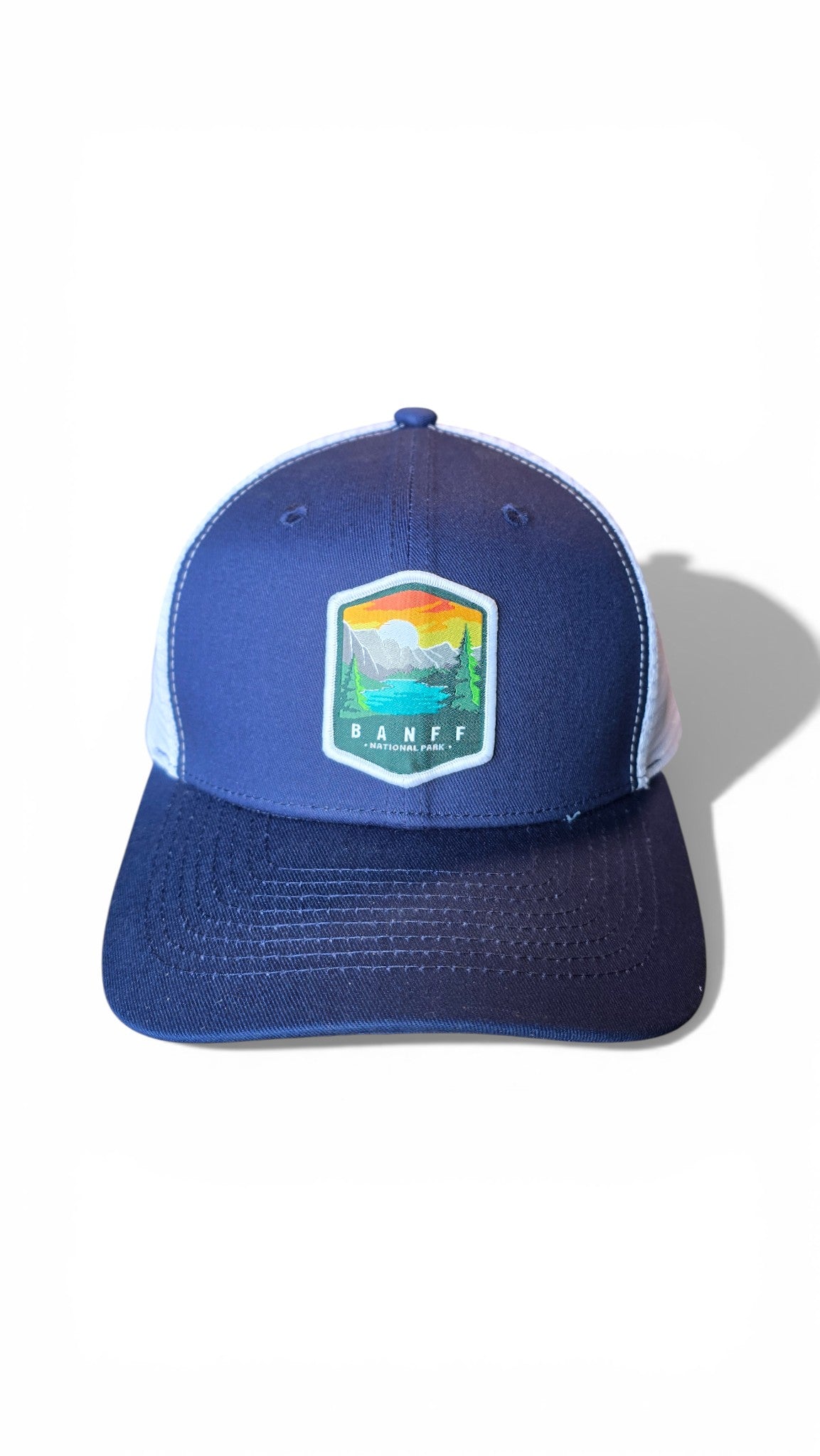 Banff National Park Hat with Patch - Snapback Style