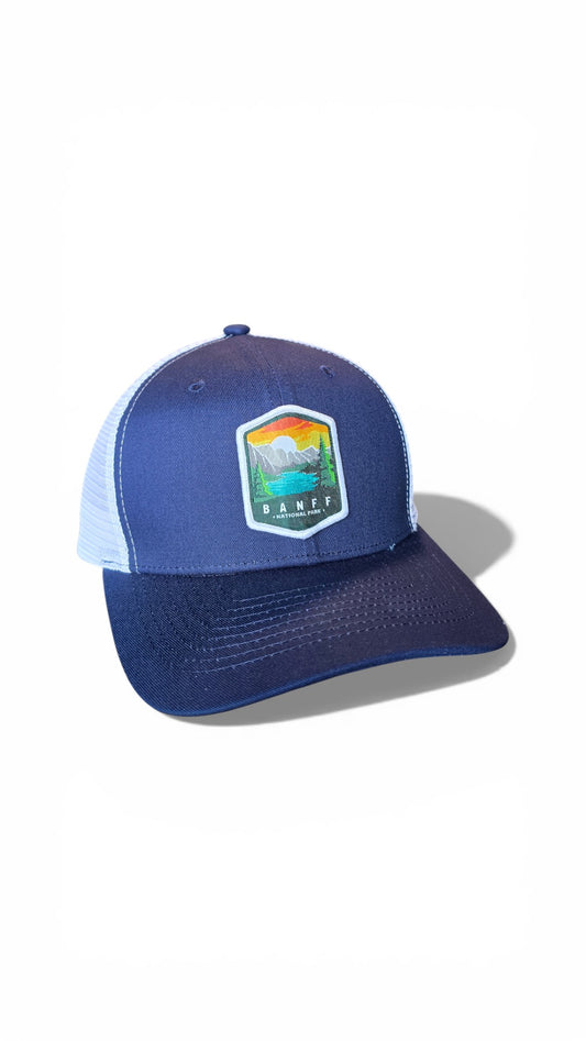 Banff National Park Hat with Patch - Snapback Style