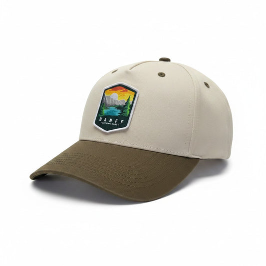 Banff National Park Two-Tone Hat - Alberta Souvenir Cap