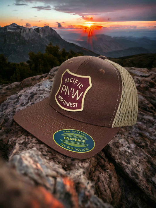 Pacific Northwest Trucker Hat with Iconic Tree in the PNW