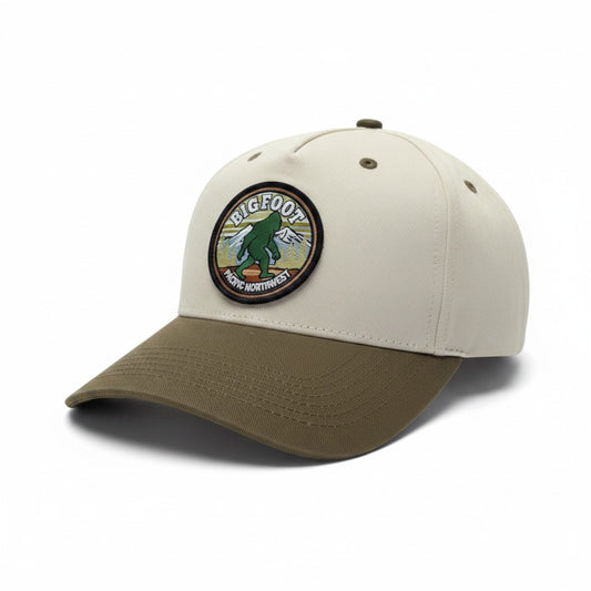 Bigfoot Pacific Northwest Two-Tone Patch Hat