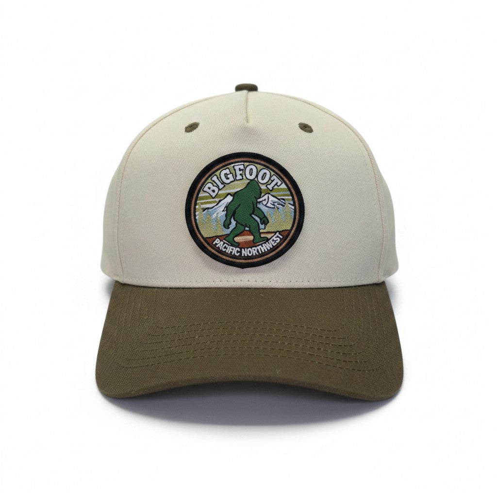 Bigfoot Pacific Northwest Two-Tone Patch Hat