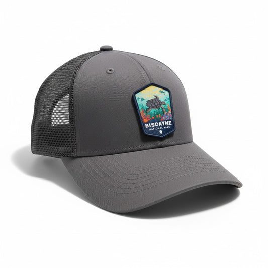 Biscayne Florida Snapback Hat - Beach Adventure Cap
