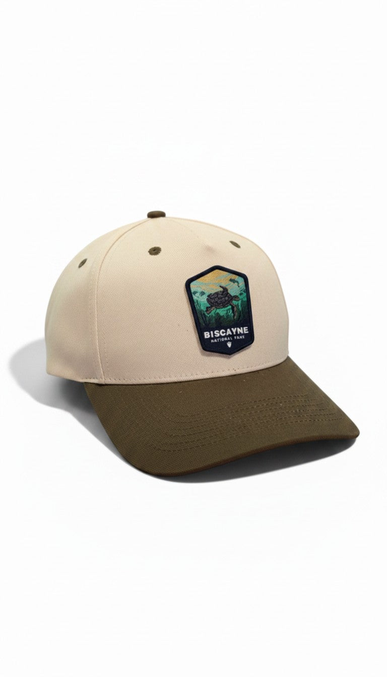Biscayne National Park Turtle Two-Tone Hat