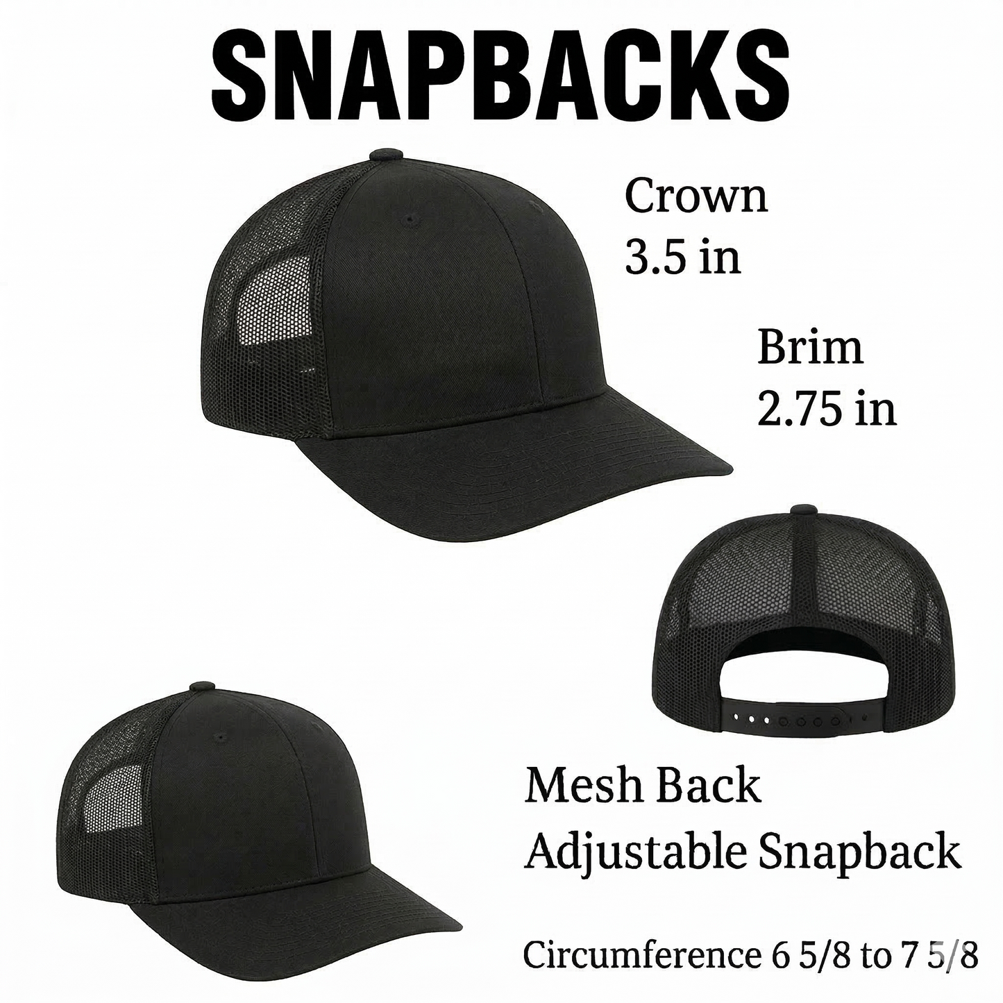 Officially Licensed Smokey Bear Vintage Snapback Trucker Hat