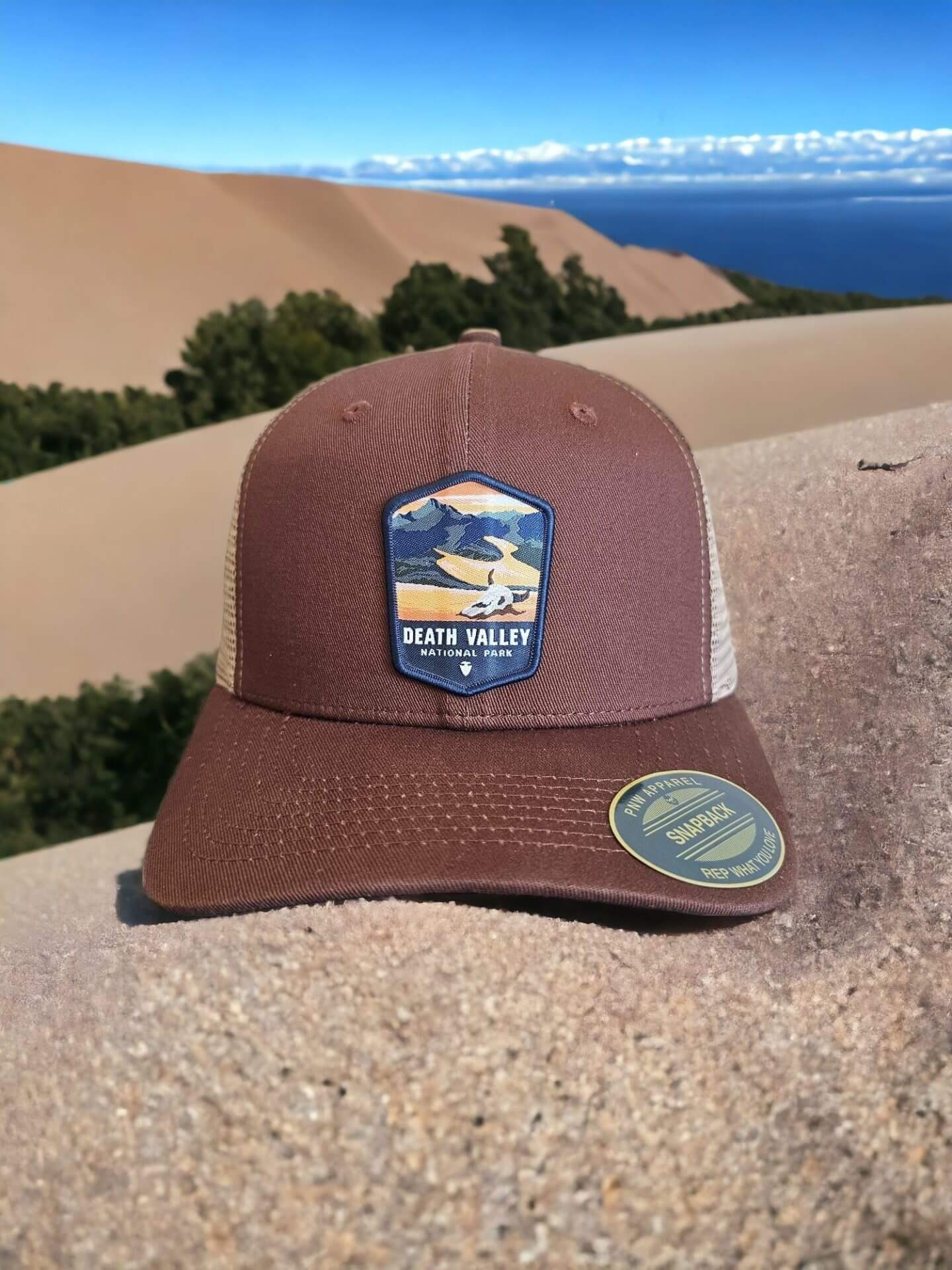 Death Valley National Park Snapback Trucker Cap image 1