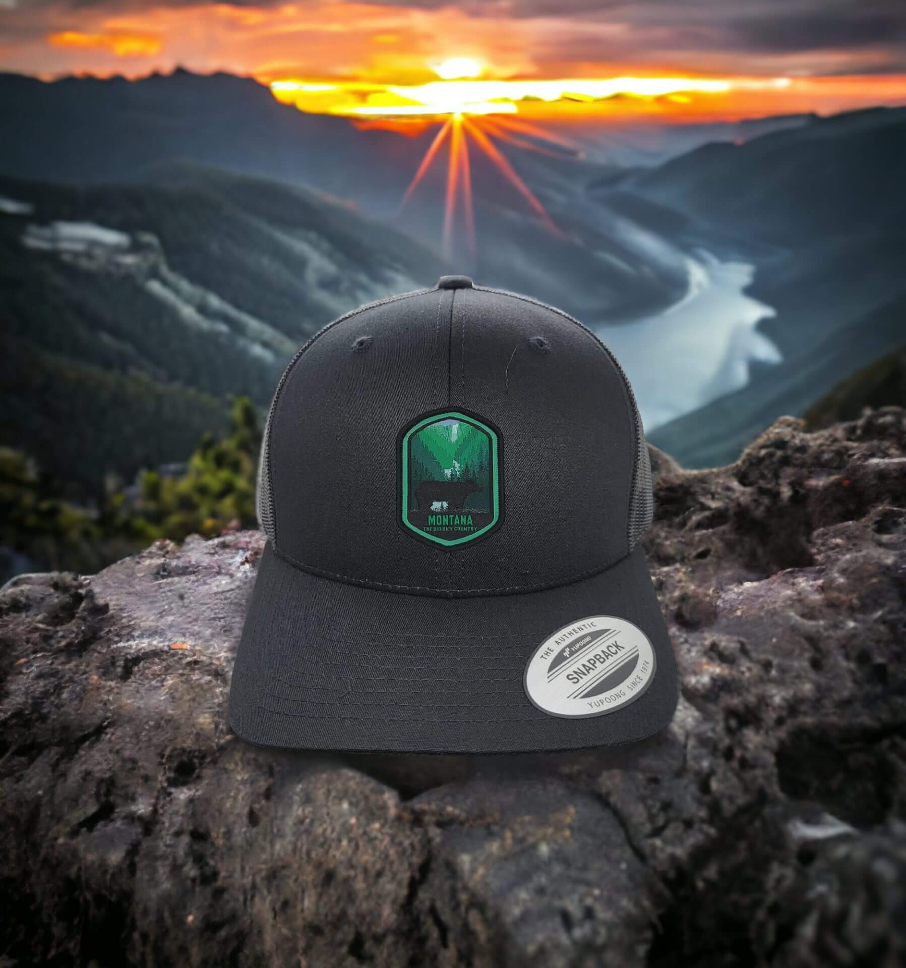 Big Sky Country MT Patch Hat for Men and Women Gifts image 5