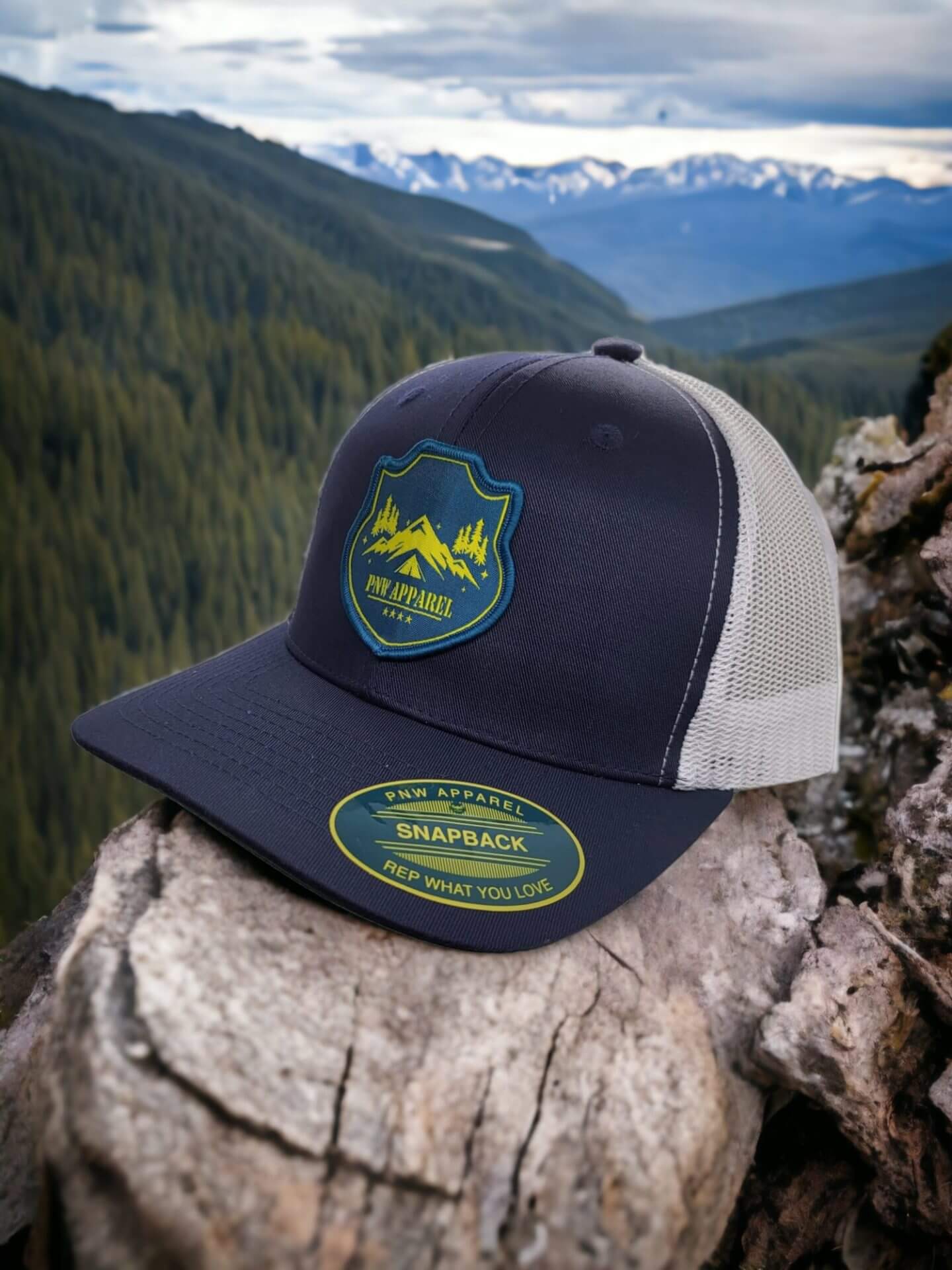 Pacific Northwest Hat - Stylish Patch Design for Adventure Lovers