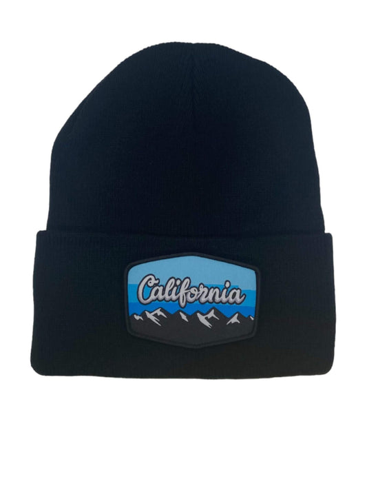 Cozy California Beanie with Embroidered Cali Patch - Stylish Winter Headwear for Outdoor Enthusiasts image 0
