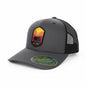 Cali Patch Mesh Back Trucker Hat | Adjustable Snapback Cap