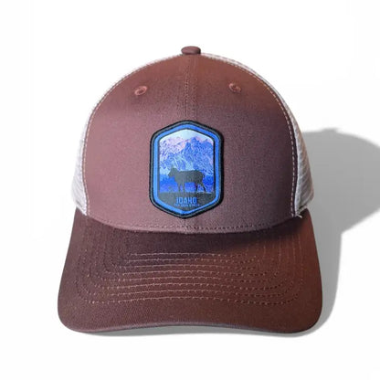 Idaho Trucker Hat Mesh Snapback Adjustable Vintage Style Cap