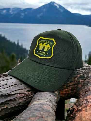 USFS Ranger Hat | Embroidered Perfect Fit Cap for Outdoor Enthusiasts & Forest Service Supporters
