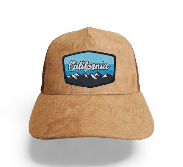State Collection 5-Panel Trucker Hat – Suede with Snapback image 14