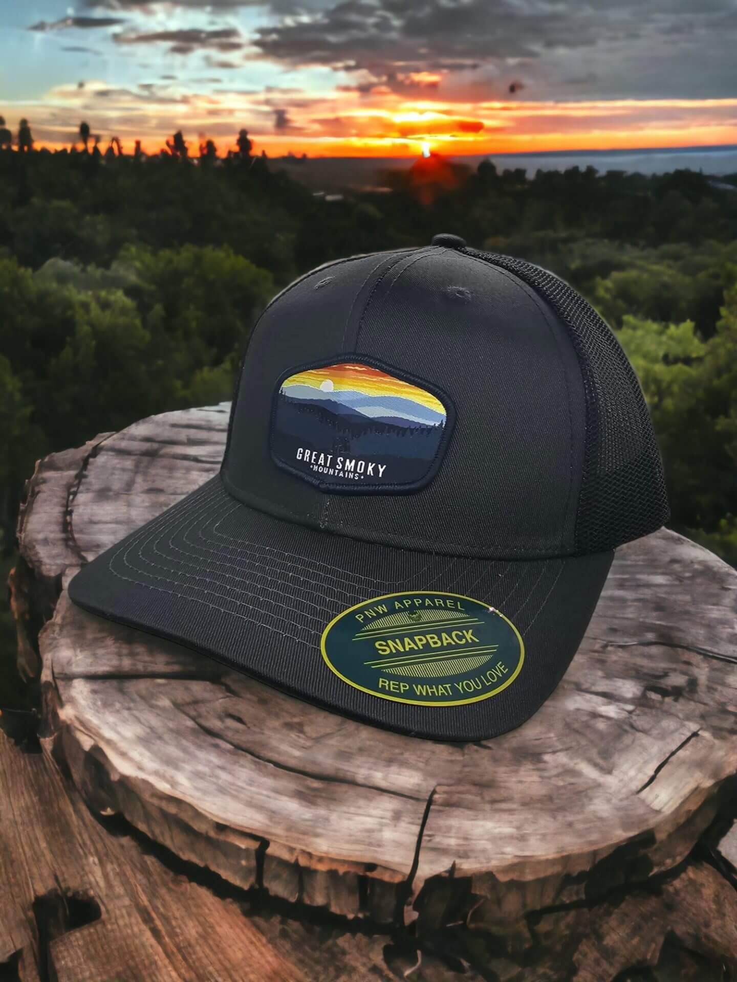 Great Smoky Mountains Trucker Hat image 1