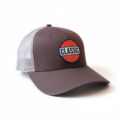 76 Vintage Retro Patch Trucker Hat - Classic Mesh Snapback