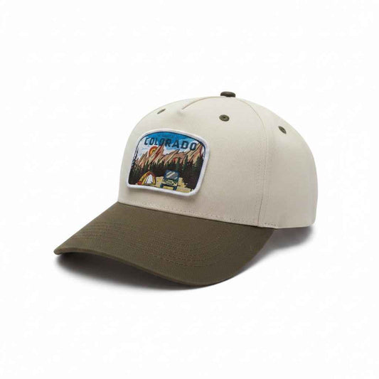 Colorado Overland Camping Scene Two Tone Hat