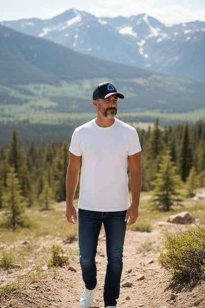 Continental Divide Trail Hat with Official CDT Patch - Trucker Style