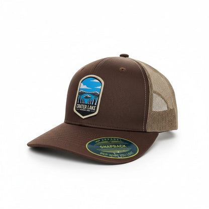 Crater Lake National Park Snapback Hat | Oregon Souvenir Cap