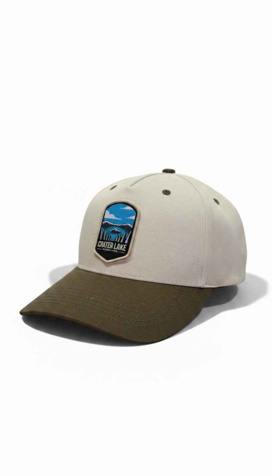 Crater Lake National Park Two-Tone Deep Blue Hat