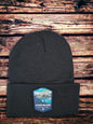 Lassen Volcanic National Park Beanie - Cozy Knit Cap with Embroidered Patch - California Outdoor Adventure Gift image 2