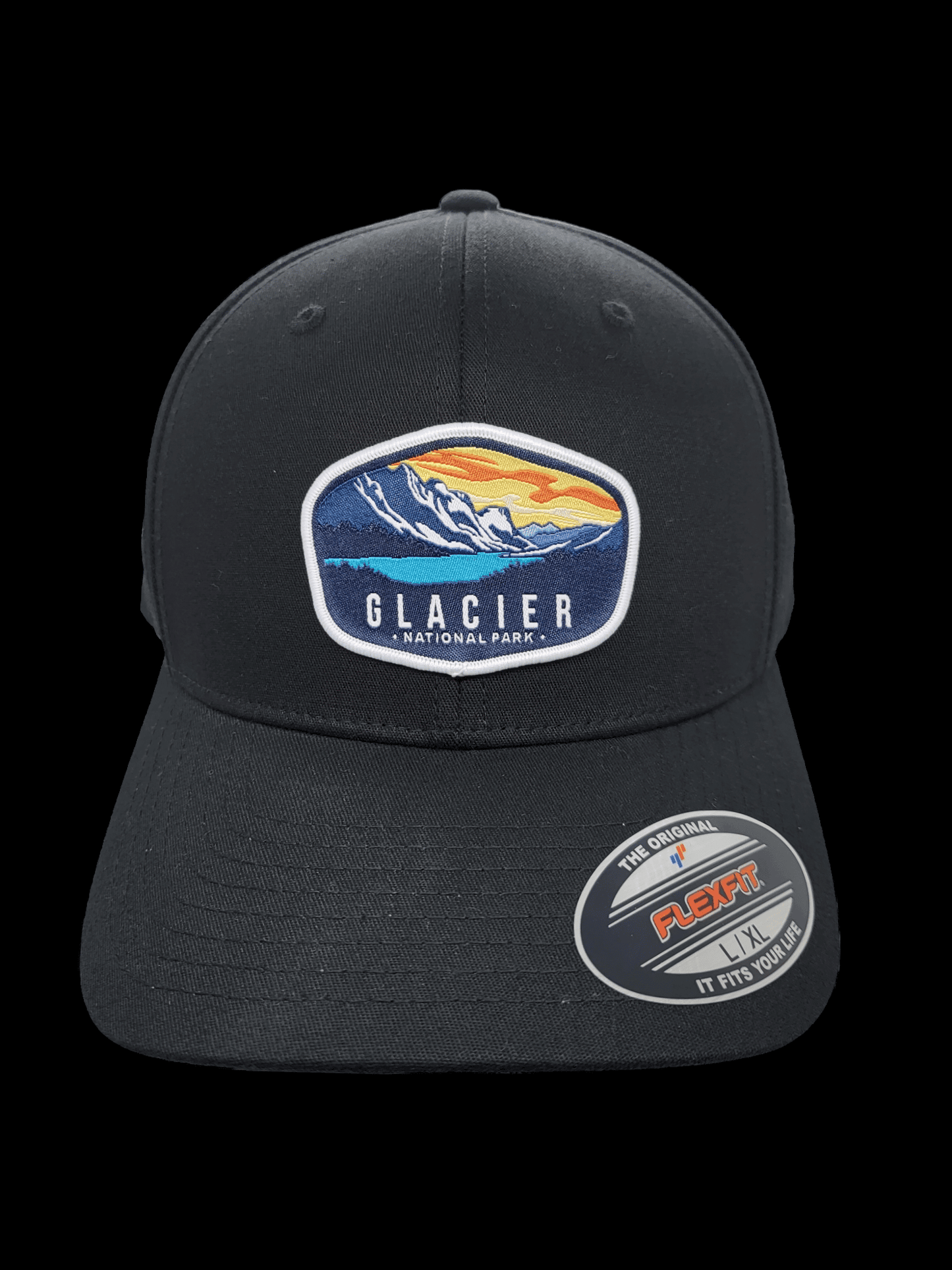 Glacier National Park Fitted Hat image 3
