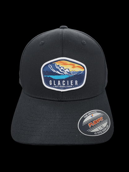 Glacier National Park Fitted Hat image 3