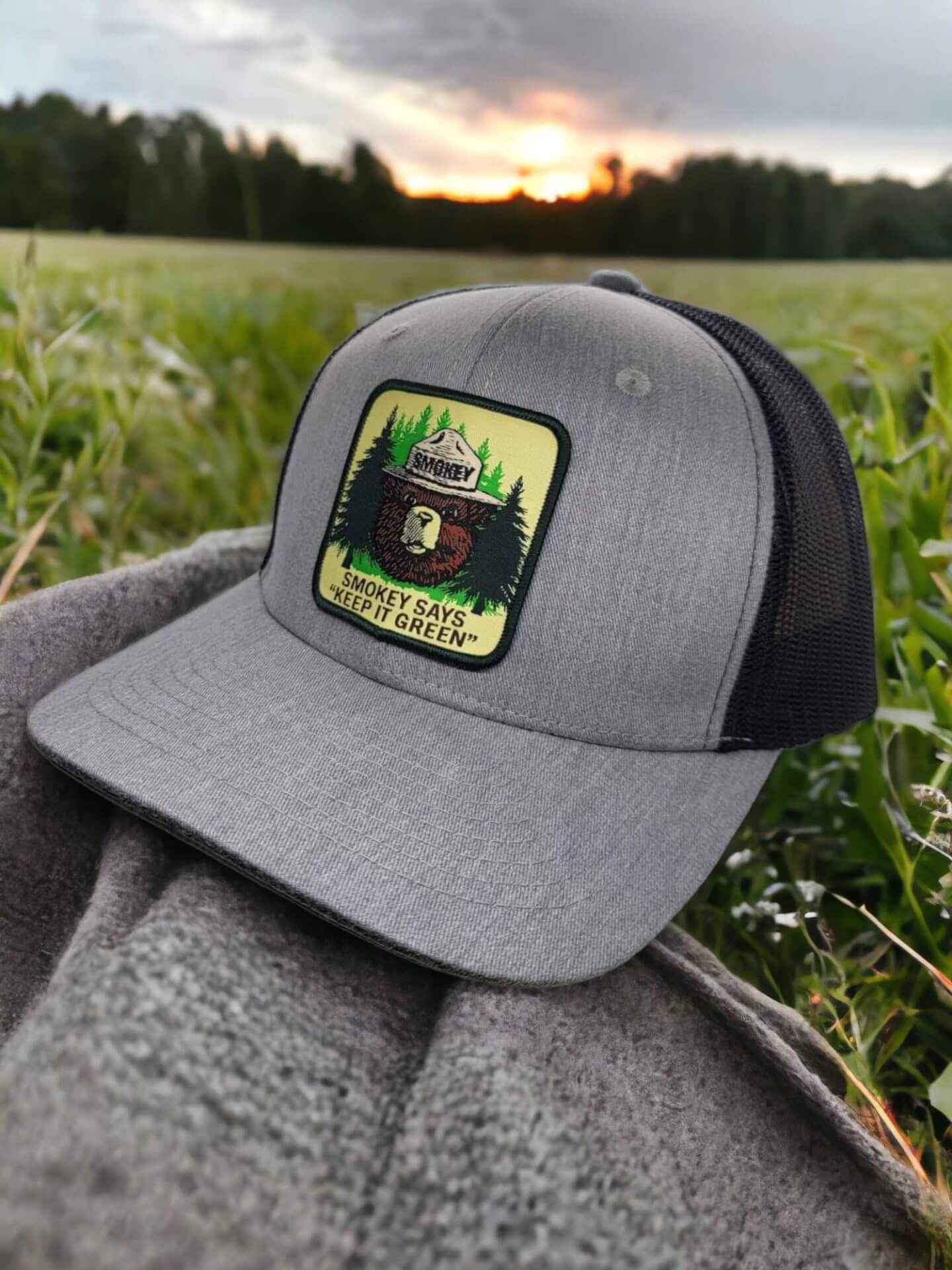 Smokey The Bear Trucker Hat