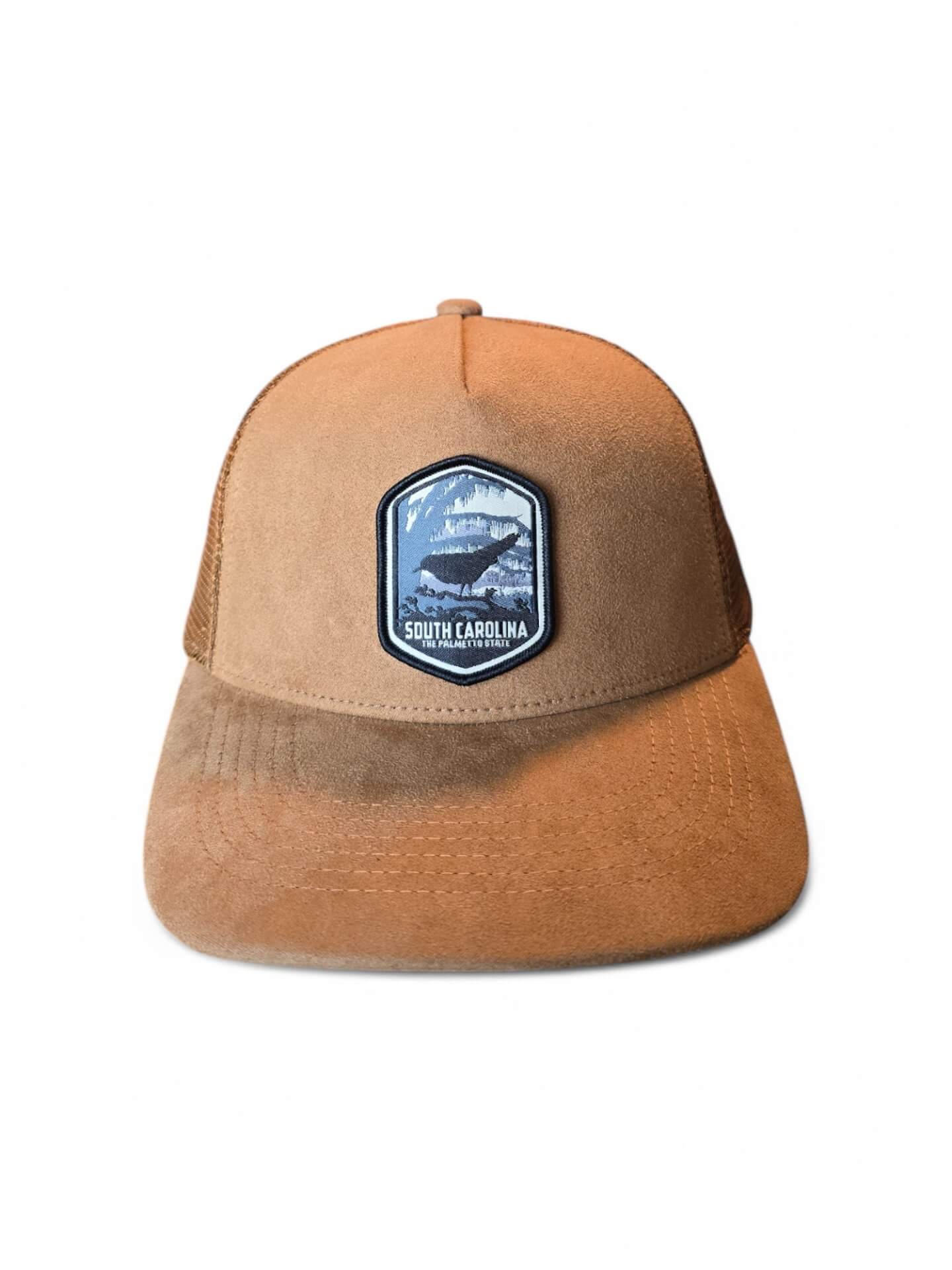 State Collection 5-Panel Trucker Hat – Suede with Snapback image 5