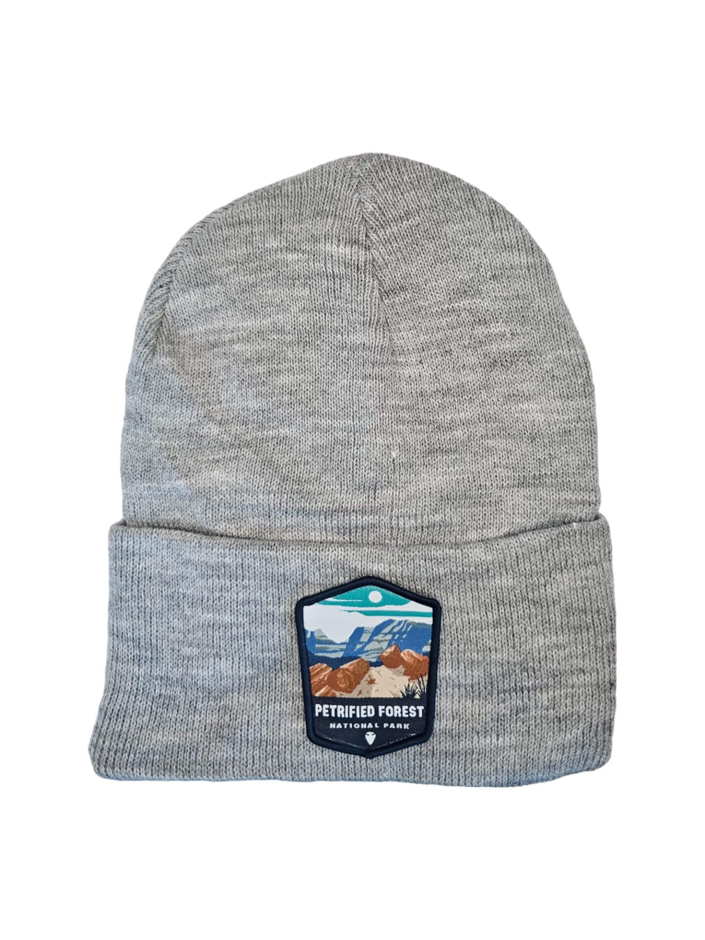 Petrified Forest Beanie with National Park Patch image 0