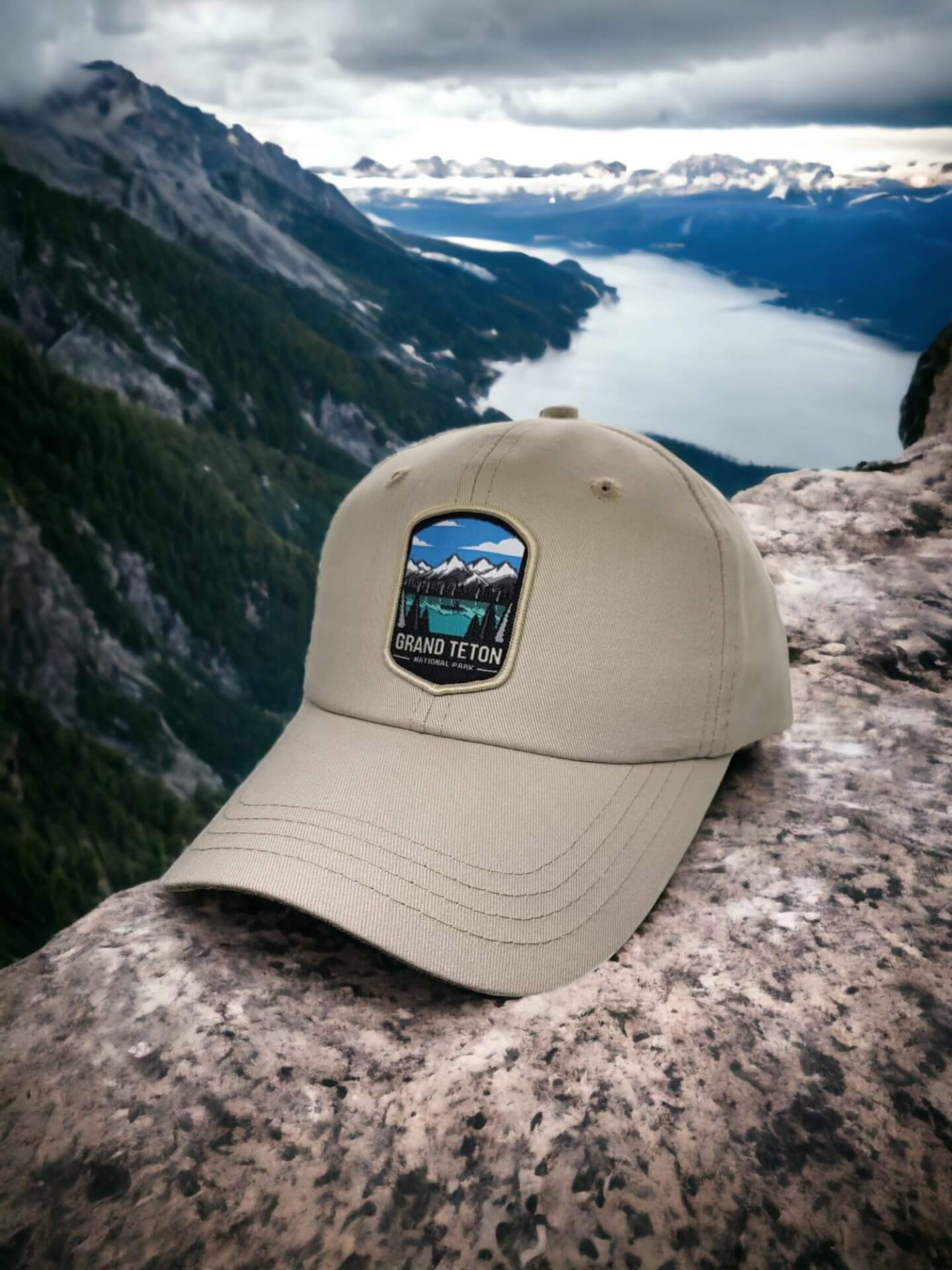 Grand Teton Dad Hat - Khaki image
