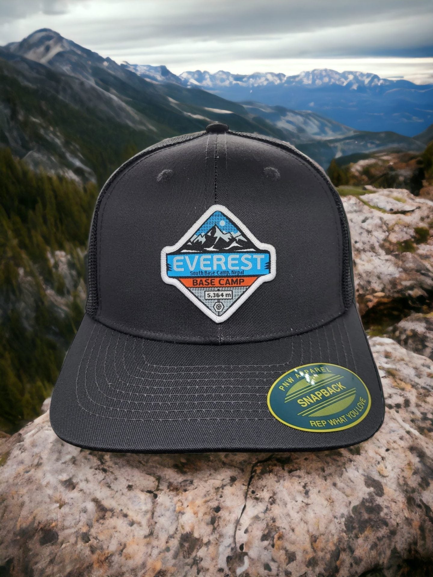 Everest Trucker Hat with Patch image 3