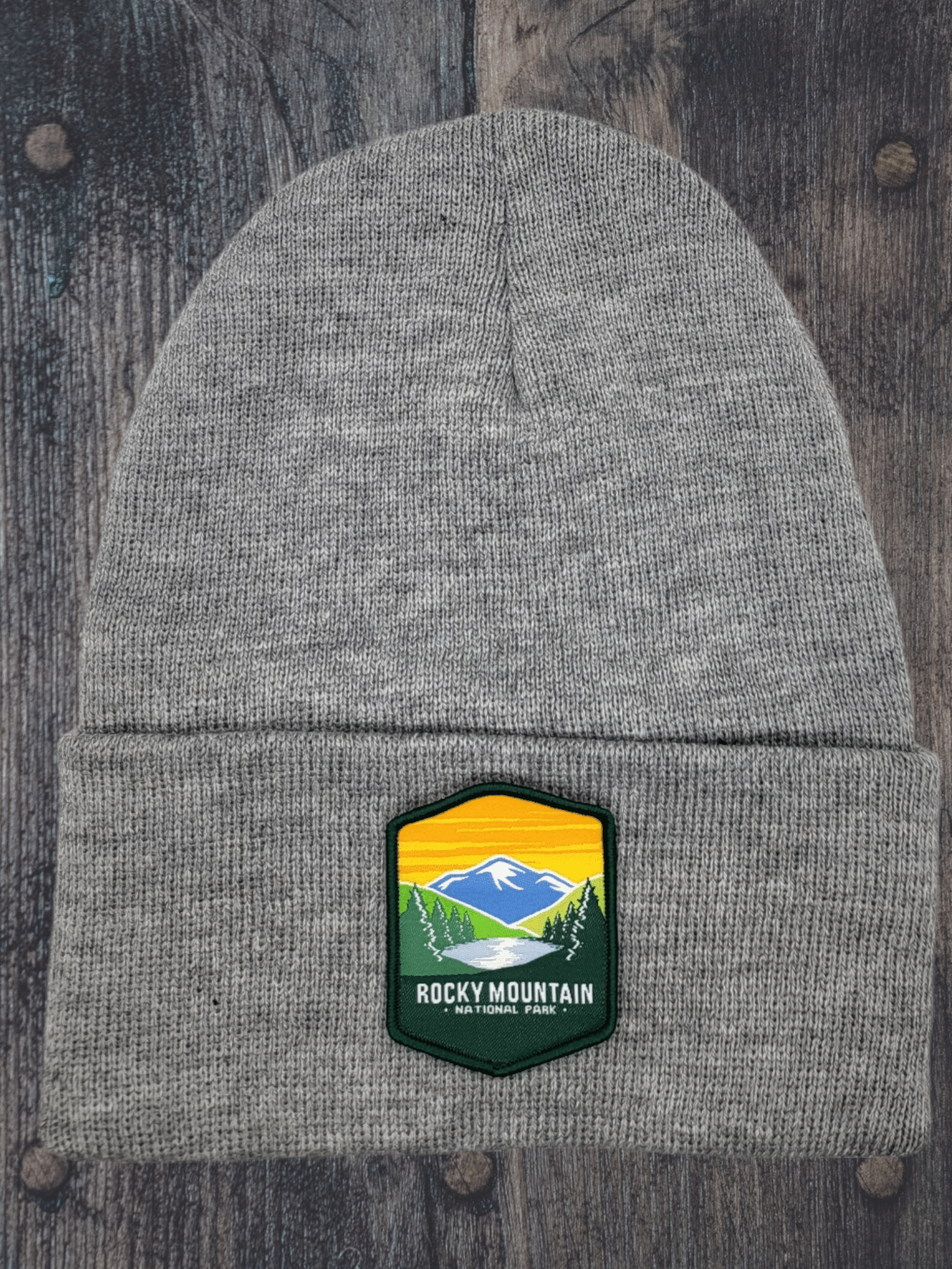 Rocky Mountain National Park Beanie - Grey image