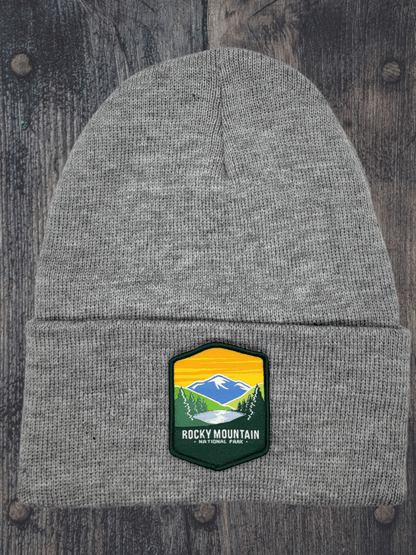 Rocky Mountain National Park Beanie - Grey image