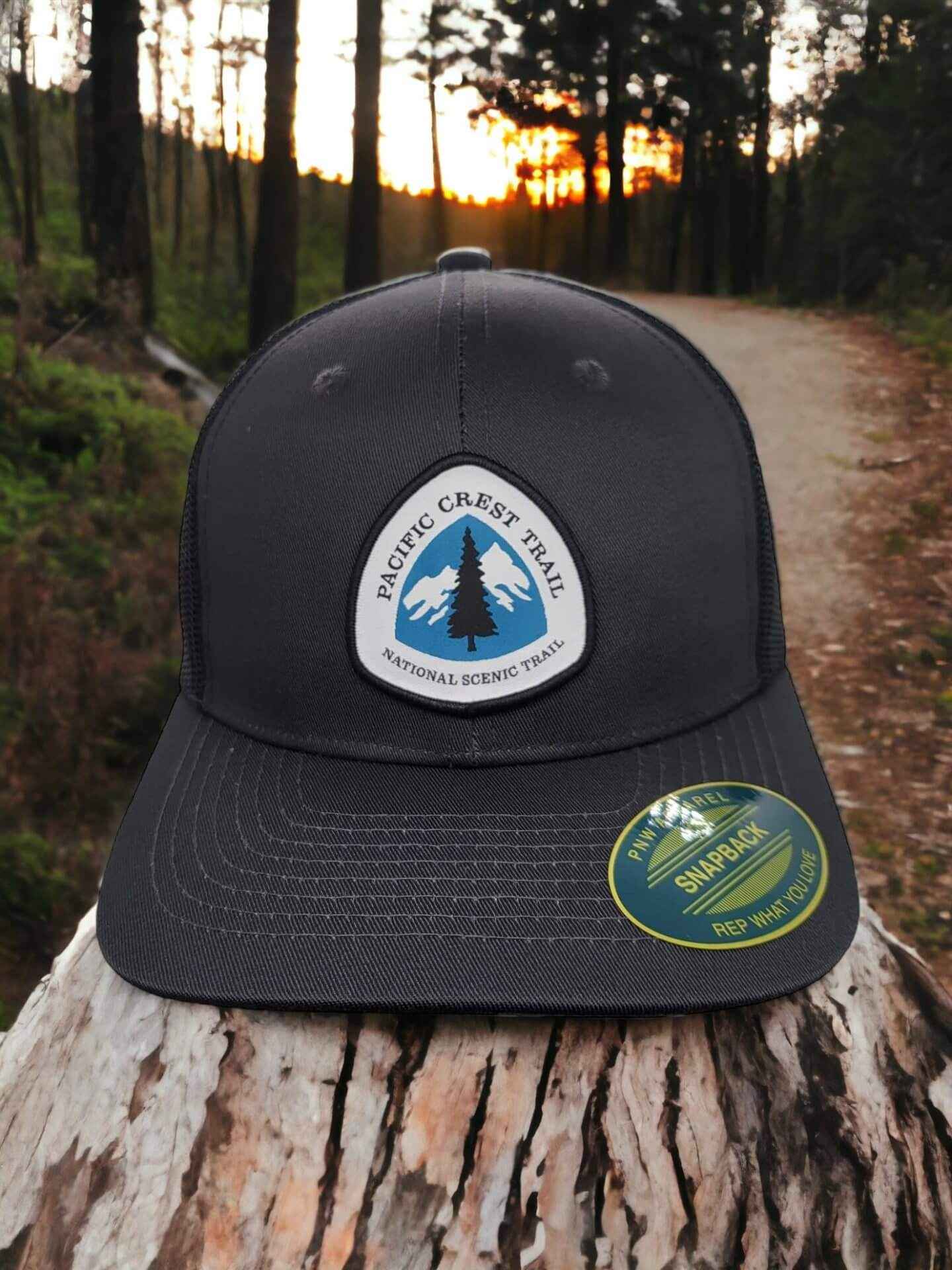 Pacific Crest Trail Snapback Hat with PCT Patch