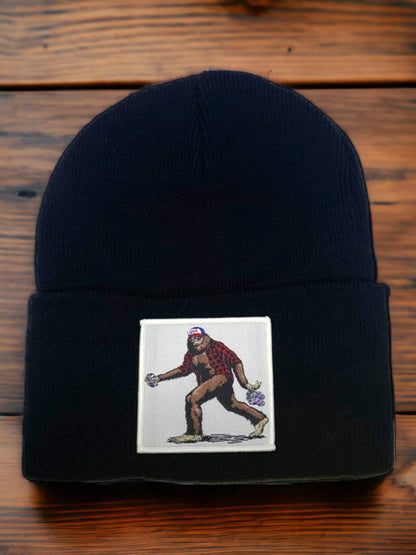 Sasquatch Beanie w/ Big Foot Patch image 6