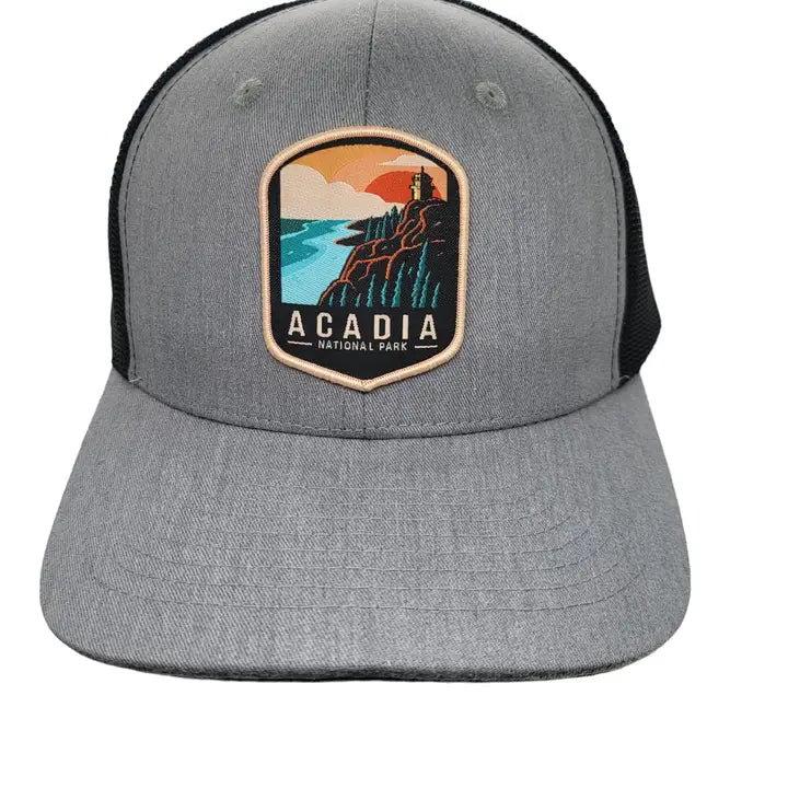 Acadia National Park Trucker Hat | Maine Hiking Cap for Nature Lovers