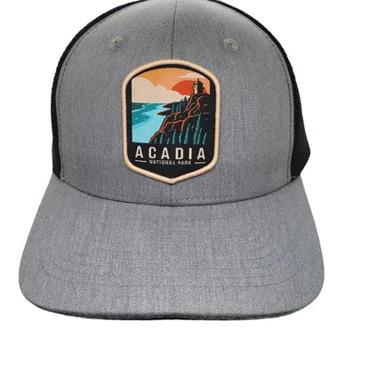 Acadia National Park Trucker Hat | Maine Hiking Cap for Nature Lovers
