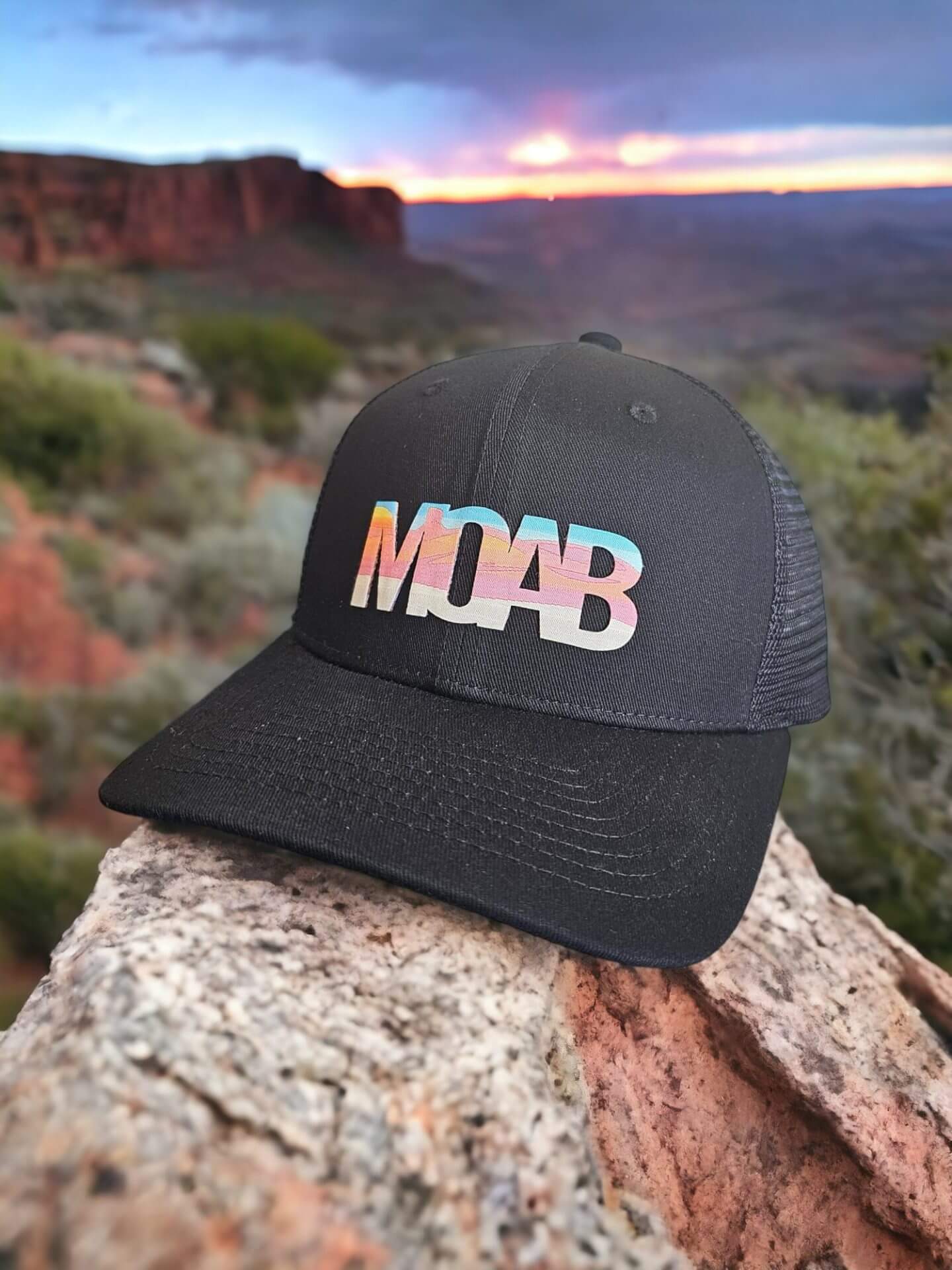 Moab Trucker Hat with National Park Patch image 2