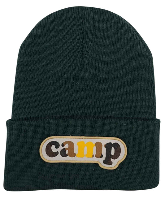 Retro “Camp” Beanie – Knit Hat
