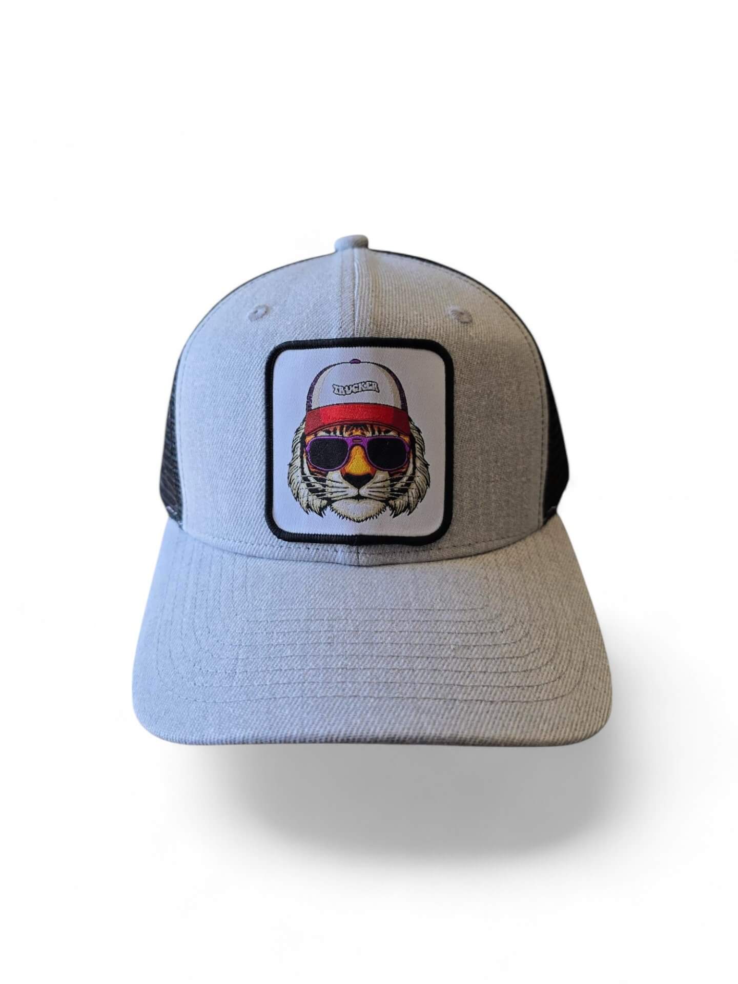 Tiger Trucker Snapback Hat image 1