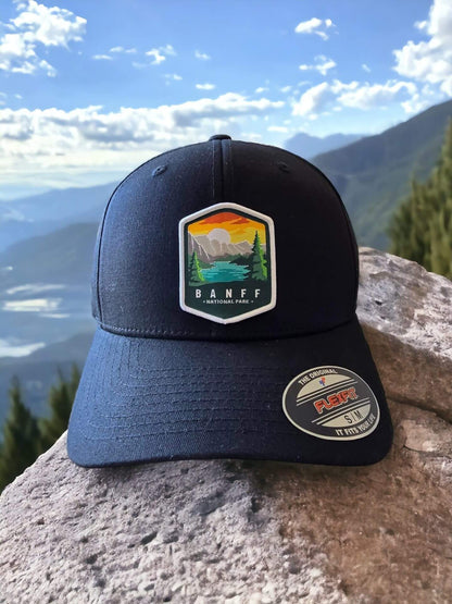 Banff National Park Fitted Hat image 2