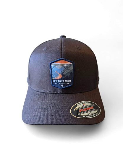 New River Gorge National Park Fitted Hat image 2