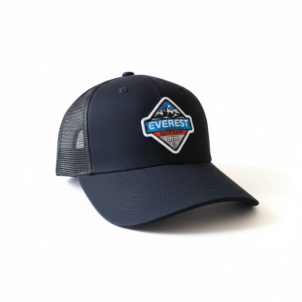 Everest Patch Trucker Hat | Men's Snapback Cap