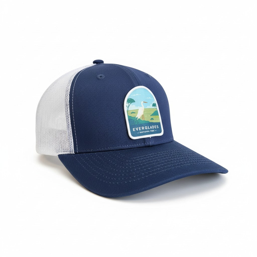 Everglades National Park Embroidered Patch Snapback Hat