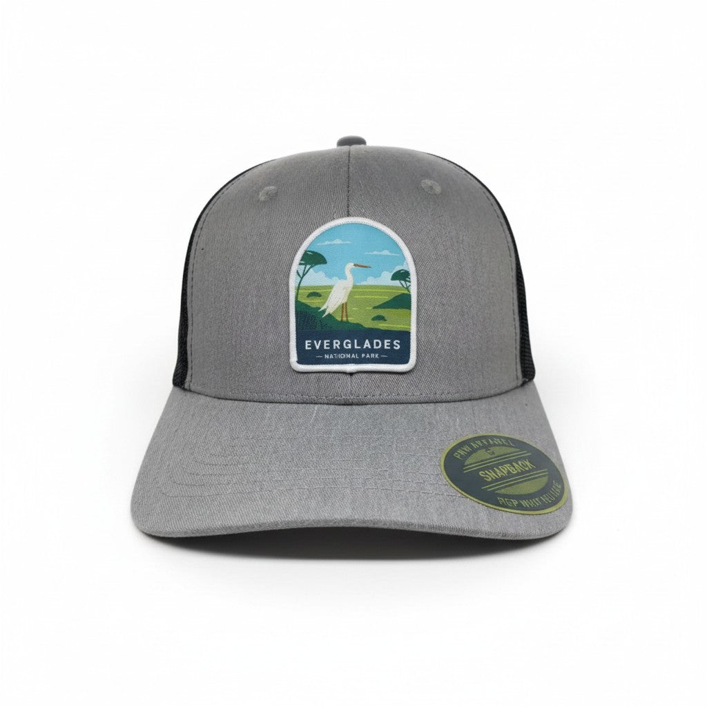 Everglades National Park Embroidered Patch Snapback Hat