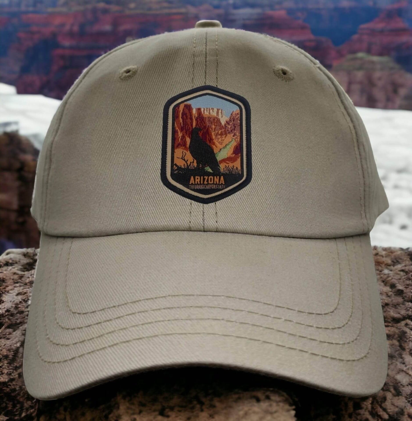 Arizona Perfect Fit Hat with Grand Canyon State Patch image 2