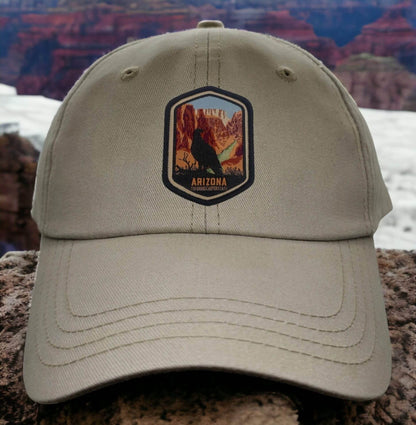Arizona Perfect Fit Hat with Grand Canyon State Patch image 2